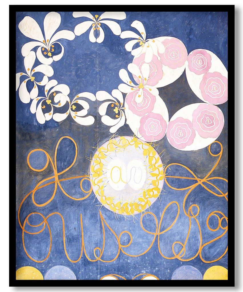 The ten largest by Hilma af Klint (1907)