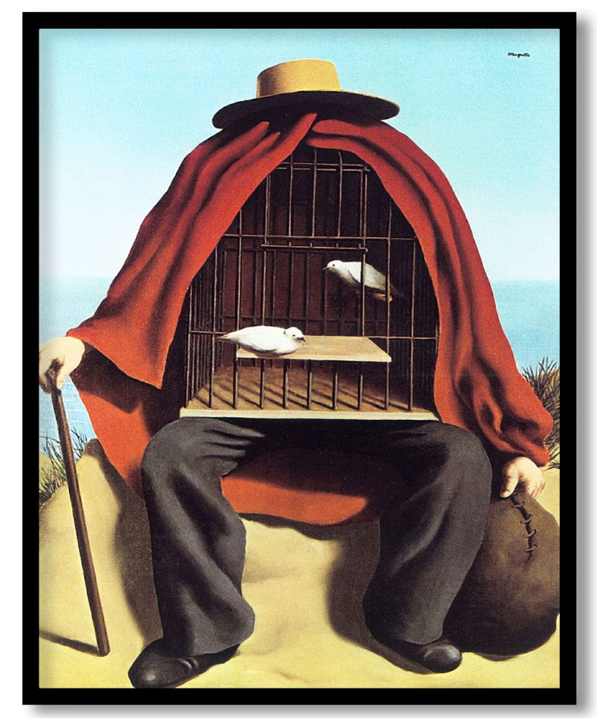 The therapeutist by Rene Magritte (1937)