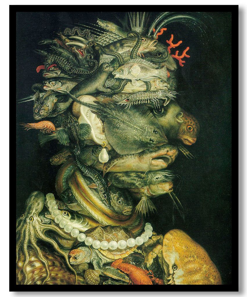 Water by Giuseppe Arcimboldo (1566)