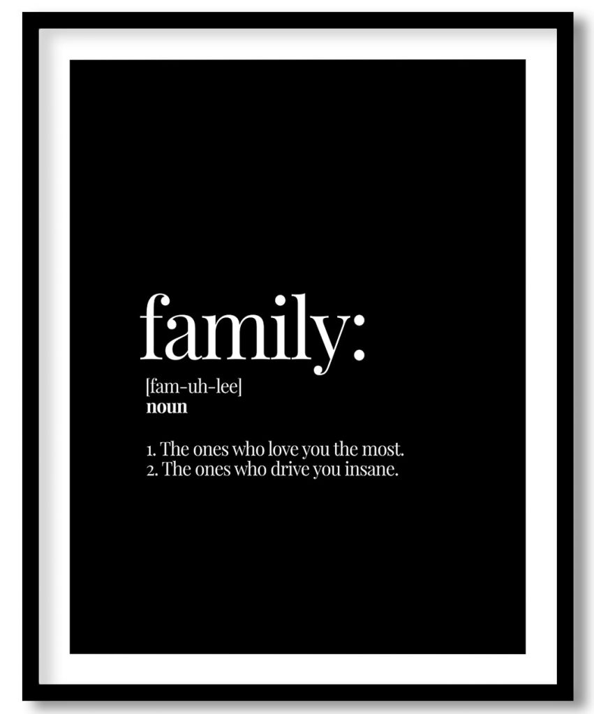 Family - Funny Dictionary Definition