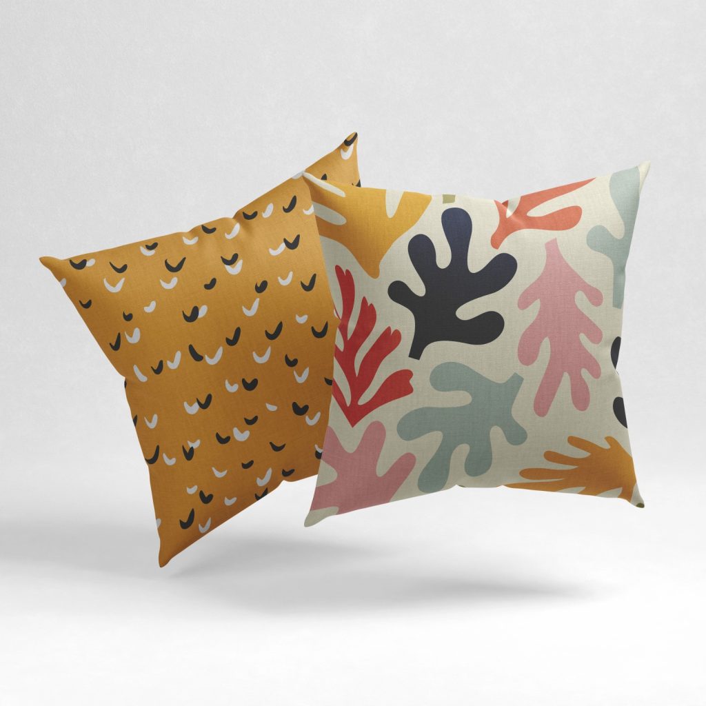 Set of 2 matisse figuration cushion cover