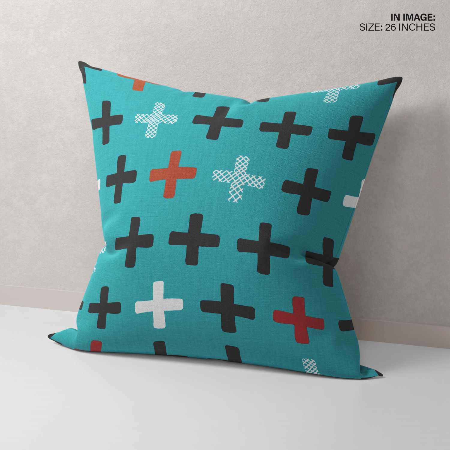 Throw Pillow Cushion Covers Set of 2 cardinal turquoise shape cushion