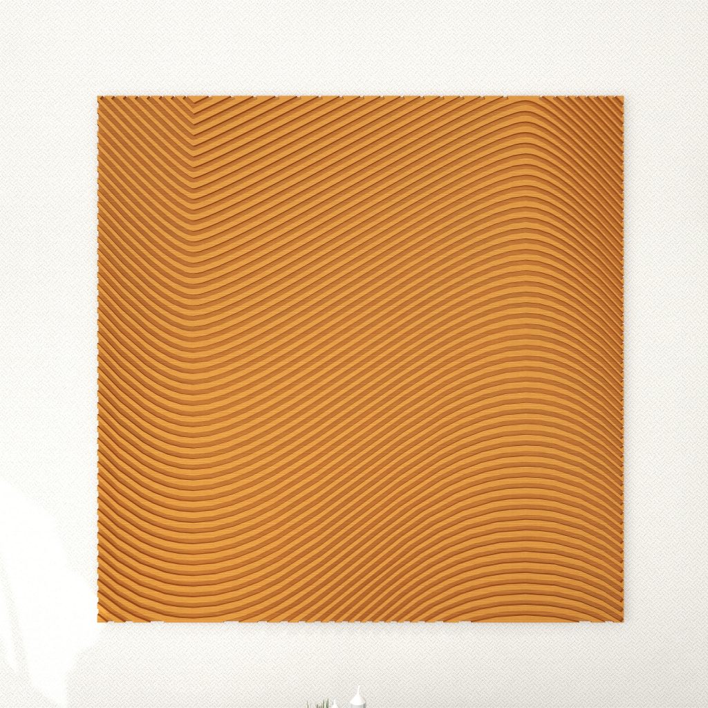 Sea waves - Wall Sculpture