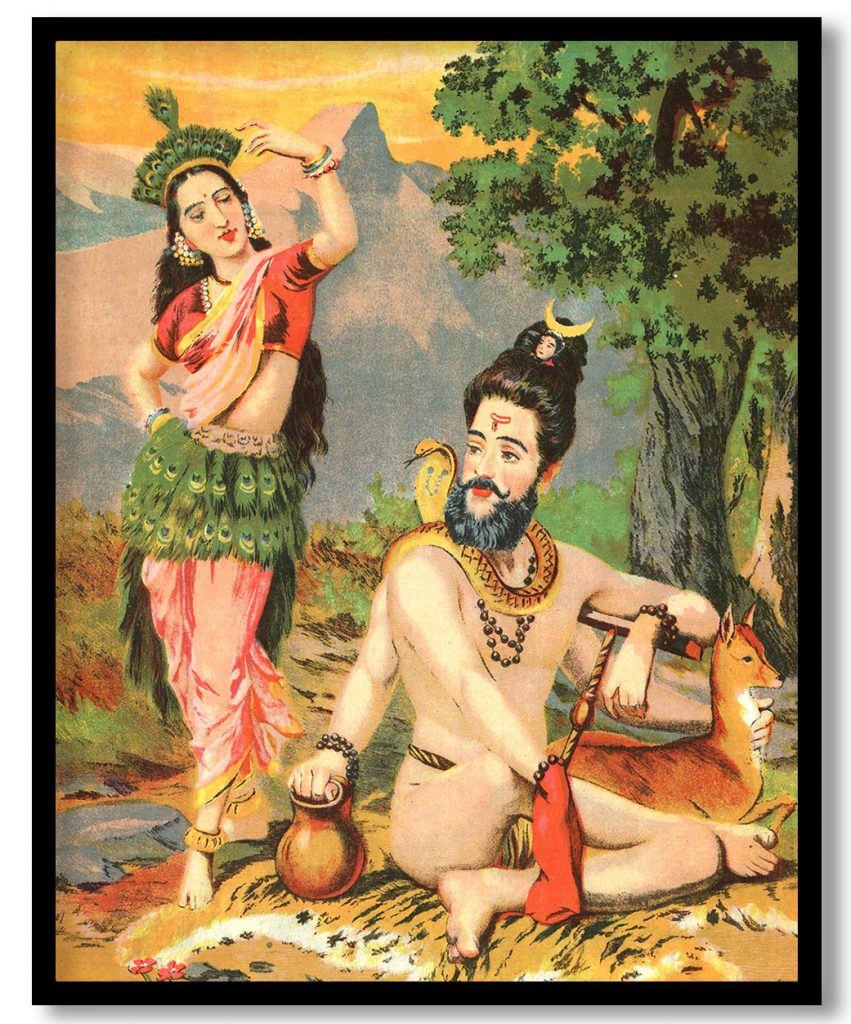 Shankar milli by Raja Ravi Varma (1920)