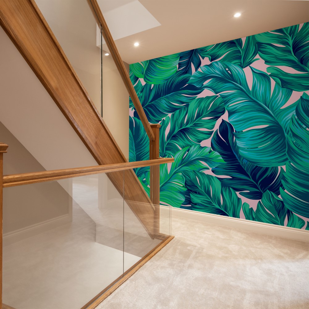 Summer botanic views Wall Murals, Wall Paper Decor, Home Decor