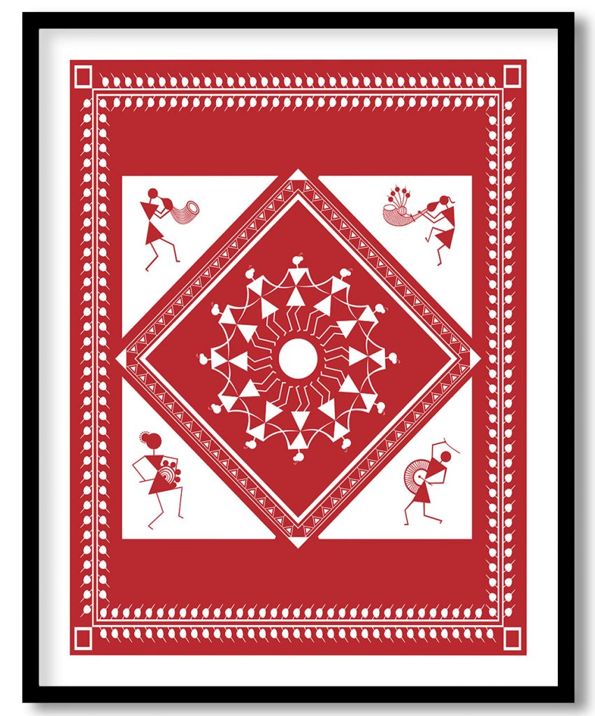 Warli art of festival