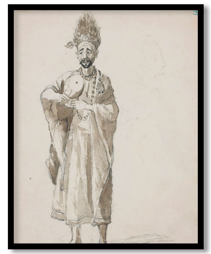 Bairagi by Raja Ravi Varma