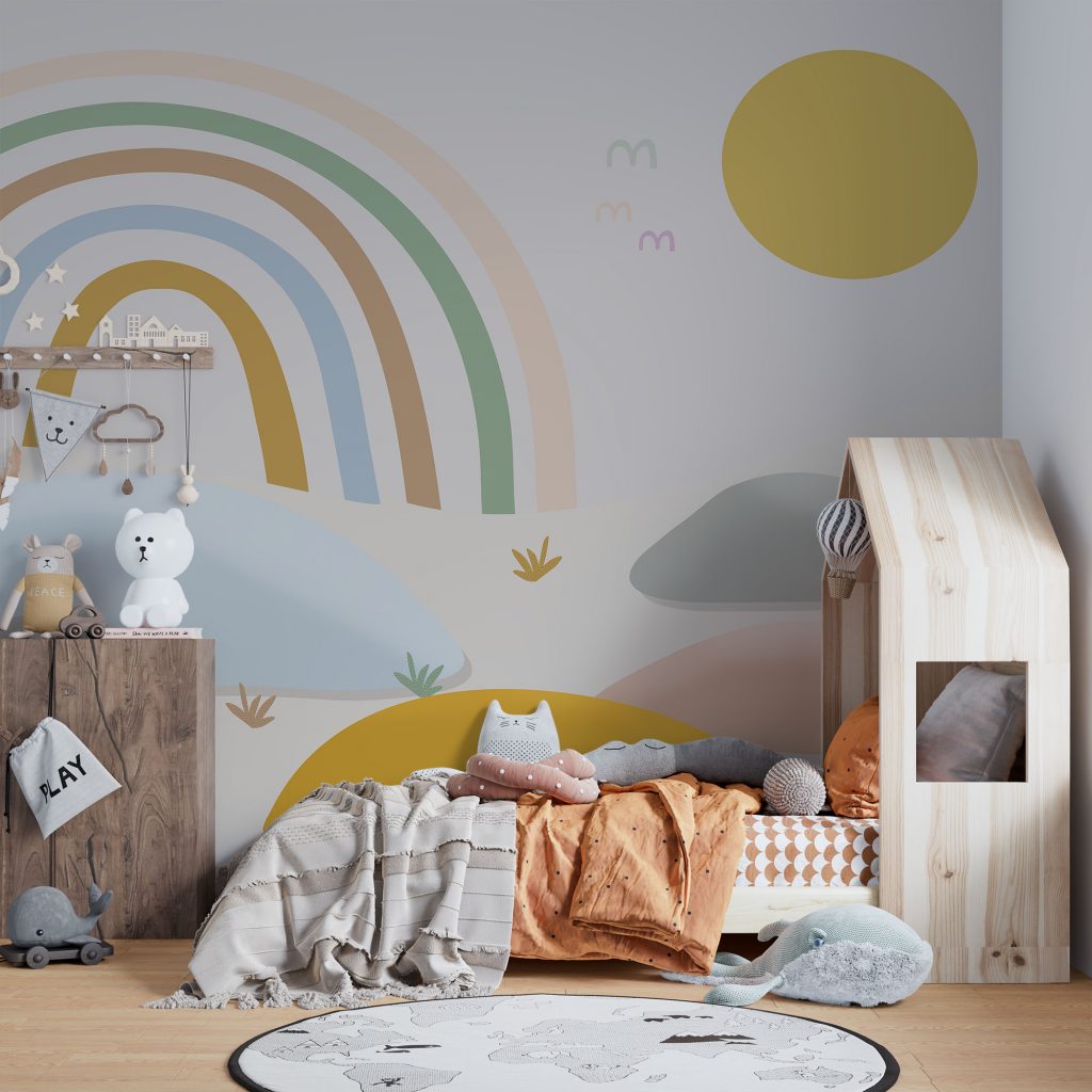 Bohemian nursery landscape