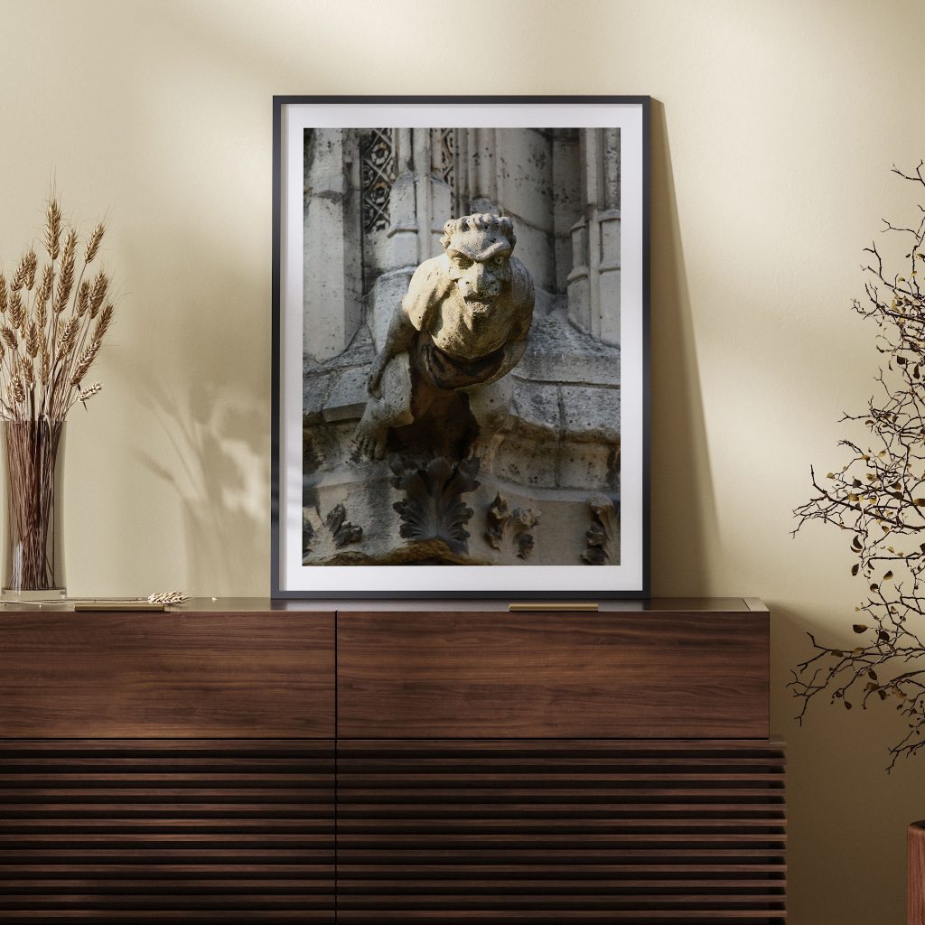 Traditional Stone Gargoyle – Wall Art