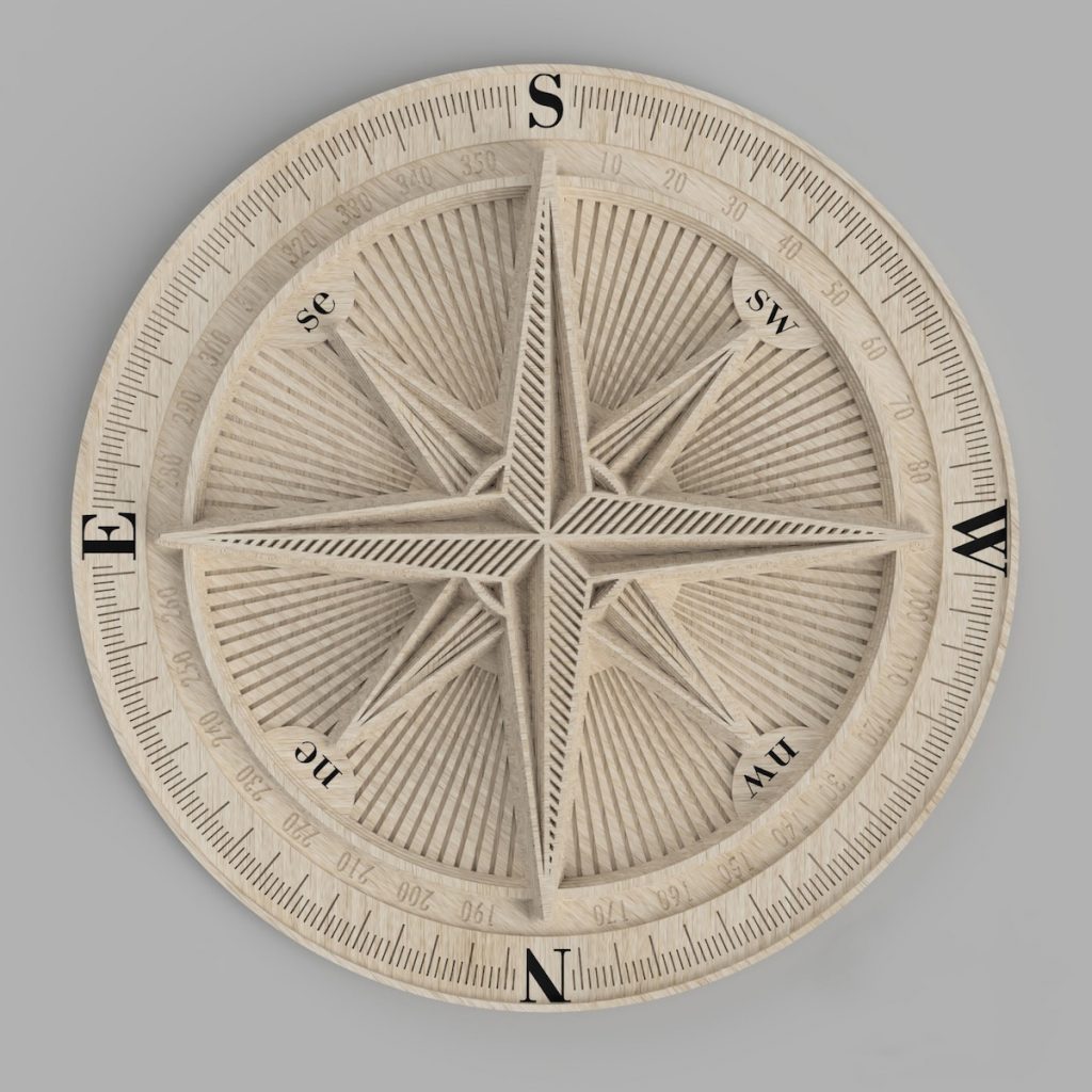 Rust natural compass