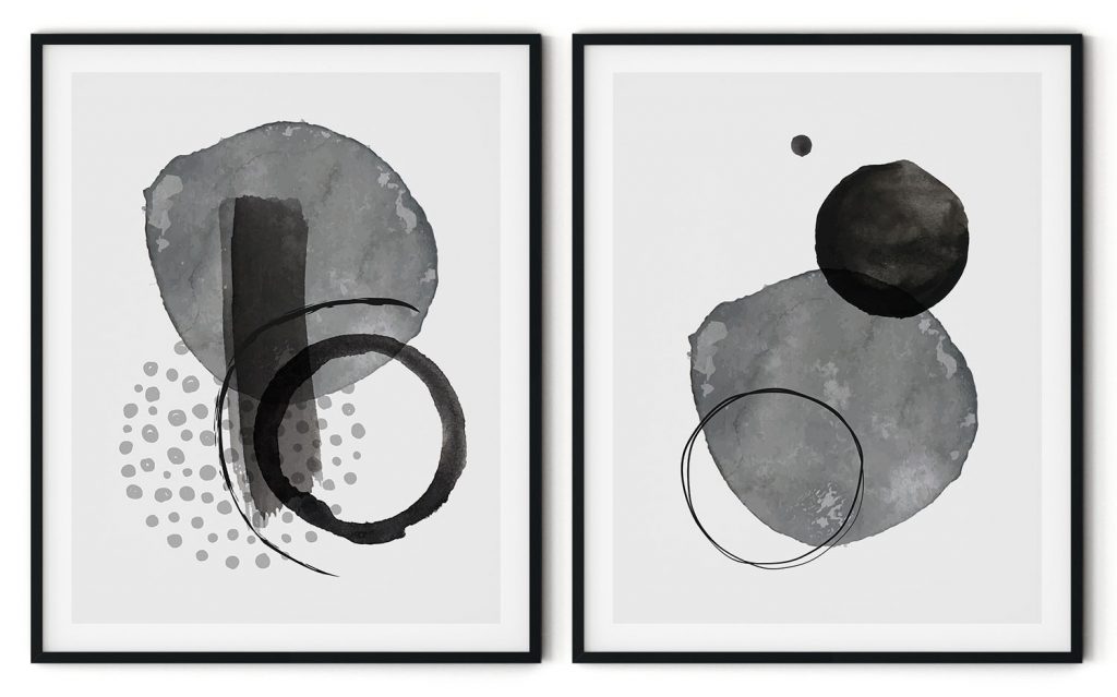 Set of 2 the dark strokes #2