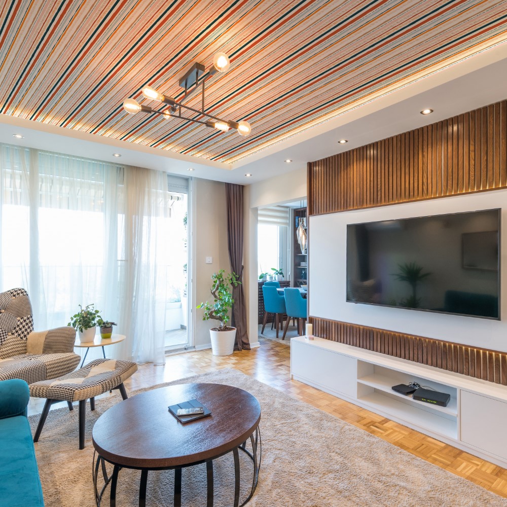 Vertical lines abstraction Wall Murals, Wall Paper Decor, Home Decor