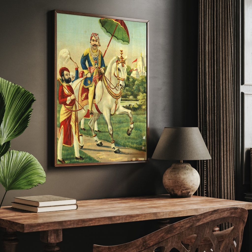 Govardhan Lalji by Raja Ravi Varma