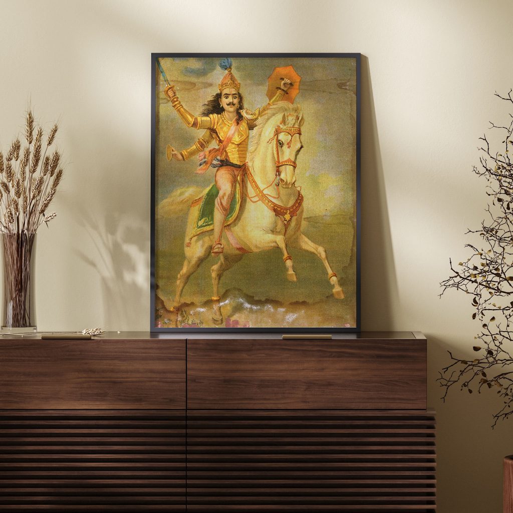 Kalki Raja Kalki avatar by Raja Ravi Varma - BestOfBharat
