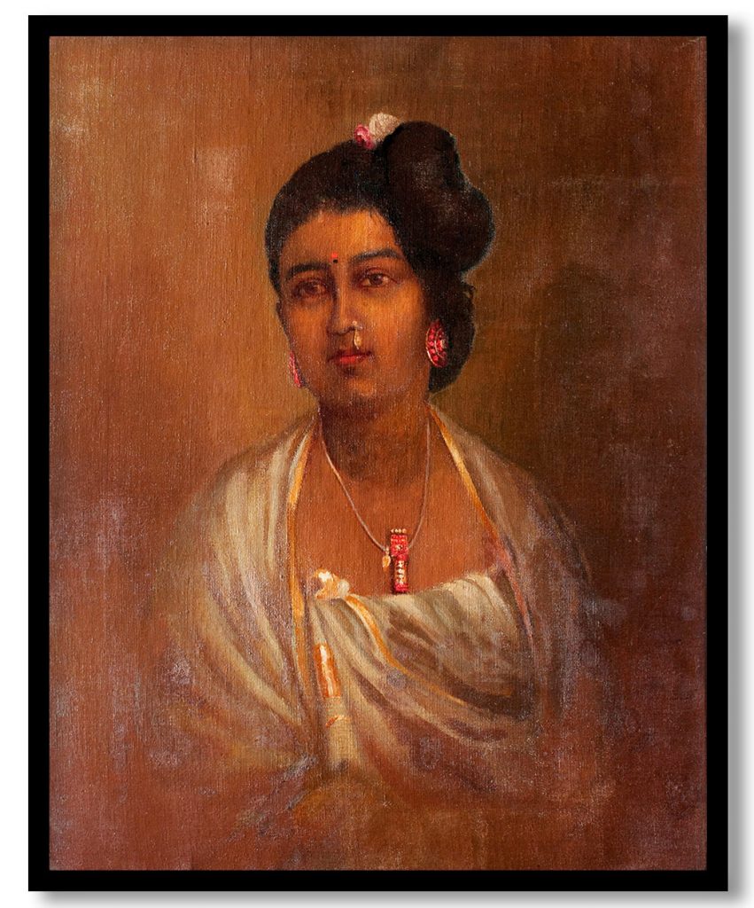 Pooruruttathi thirunal mahaprabha amma thampuranby Raja Ravi Varma