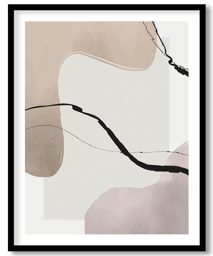 Quintet brushstrokes I