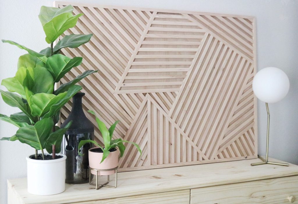 Horizon groove scape Wood Wall Art, Wall Sculpture, Modern Wood Art