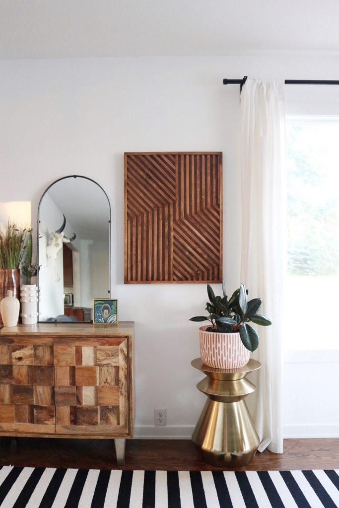 Dark brunt walnut wood art - Wood Wall Art, Wall Sculpture, Modern Wood Art, Wall Decor