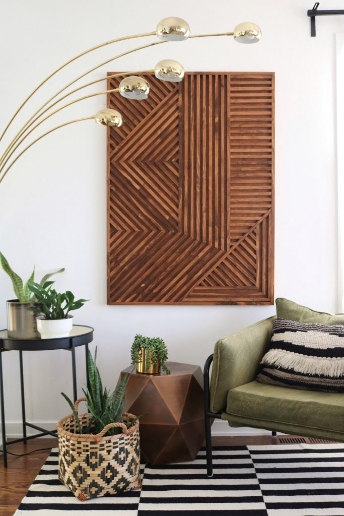 Graphic wood geometric wood art - Wood Wall Art, Wall Sculpture, Modern Wood Art, Wall Decor