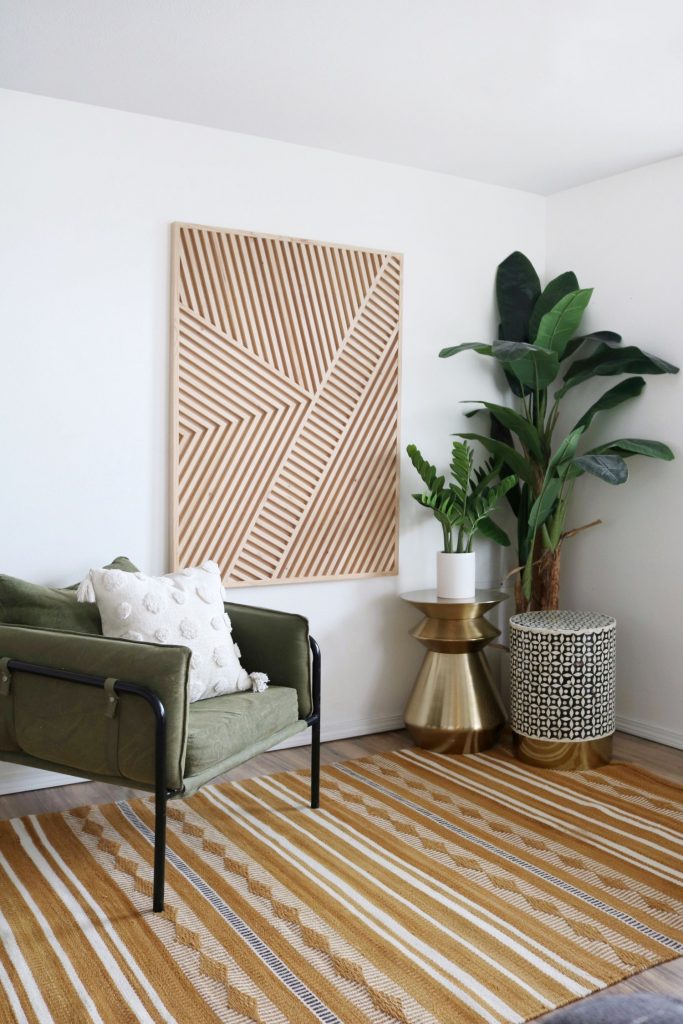 Wooden Geometric Art - Wood Wall Art, Wall Sculpture, Modern Wood Art, Wall Decor