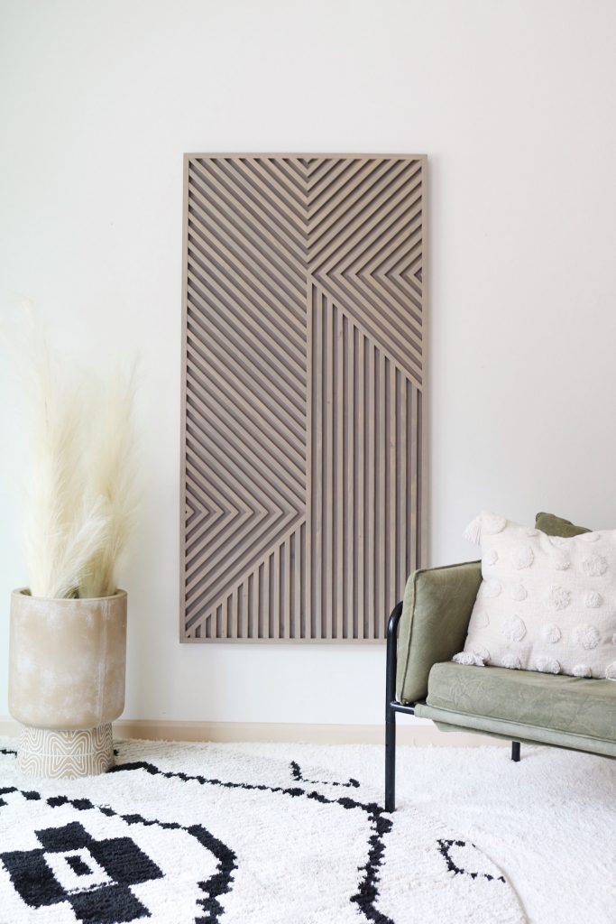 Ethnic mirage wood art - Wood Wall Art, Wall Sculpture, Modern Wood Art, Wall Decor