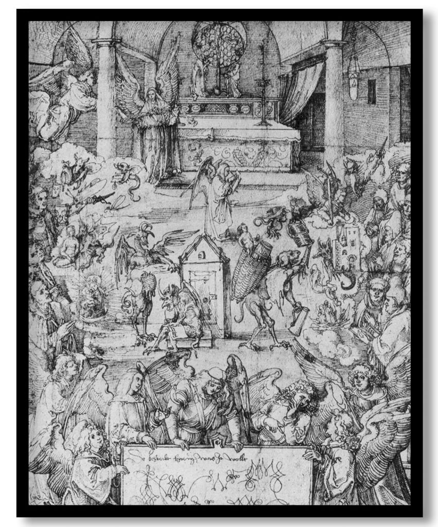 Angel Fair by Albrecht Durer (1500)