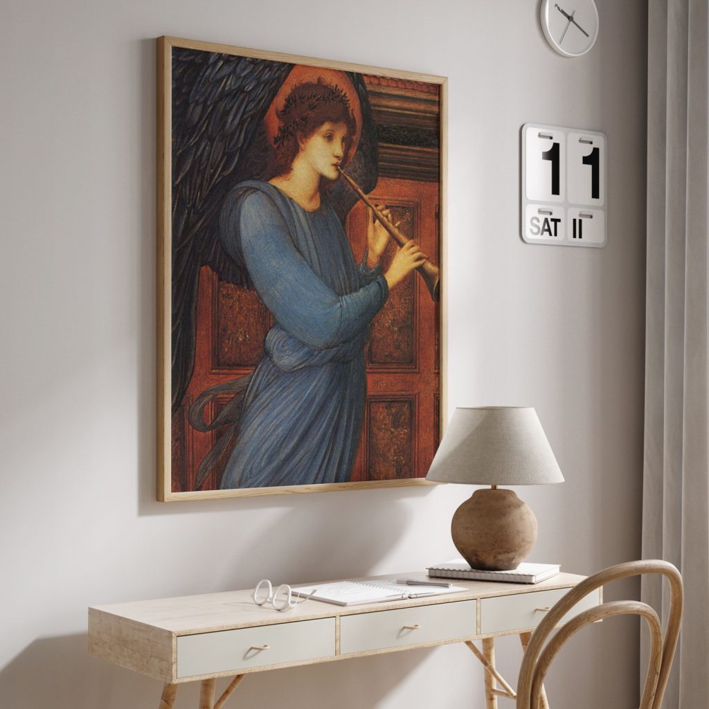 Angel by Edward Burne Jones (1881)