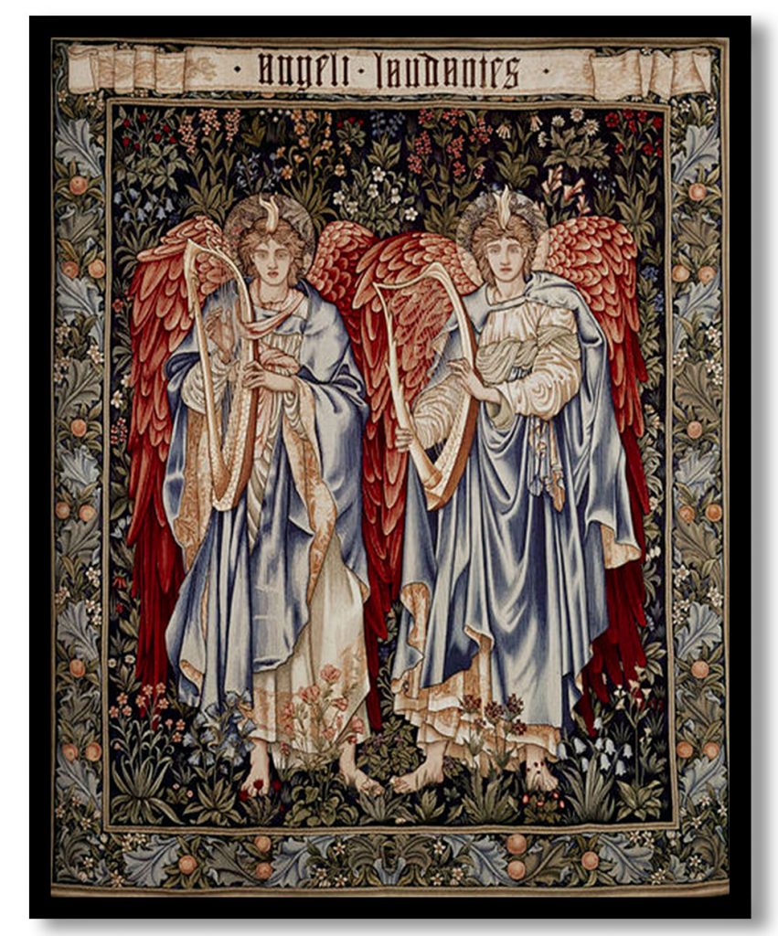 Angeli Laudantes by Edward Burne Jones (1894)