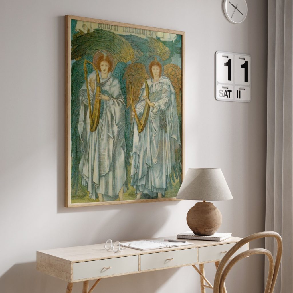Angeli Laudantes by Edward Burne Jones (1894)
