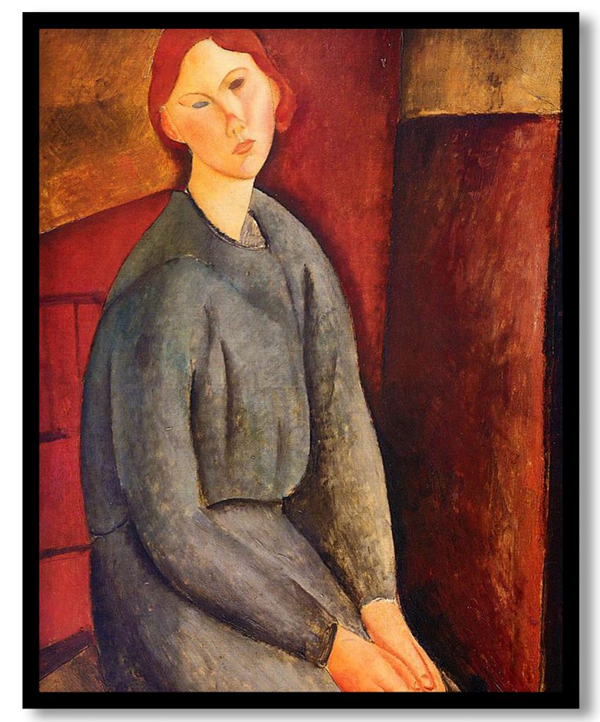 Annie Bjarne by Amedeo Modigliani (1919)