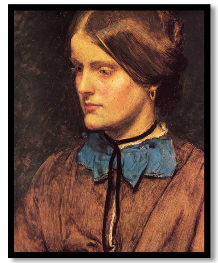 Annie Miller by John Everett Millais
