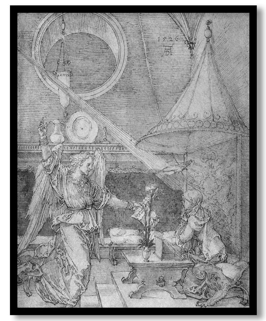 Annunciation by Albrecht Durer (1526)