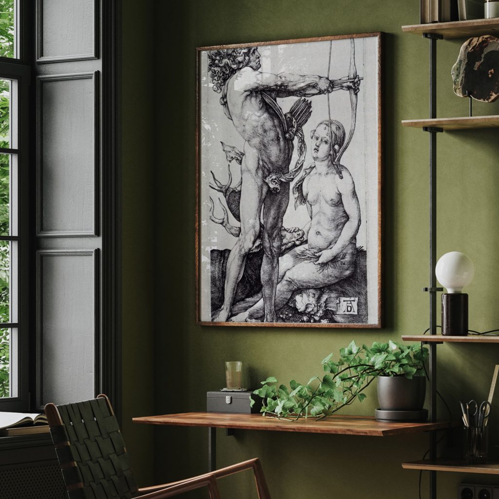 Apollo And Diana by Albrecht Durer (1502)