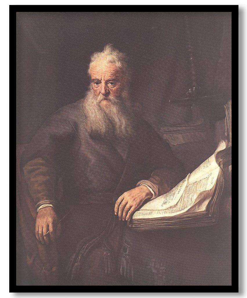 Apostle Paul by Rembrandt (1635)