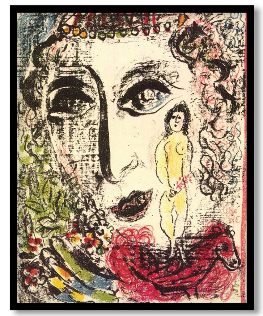 Apparition at the Circus by Marc Chagall (1963)