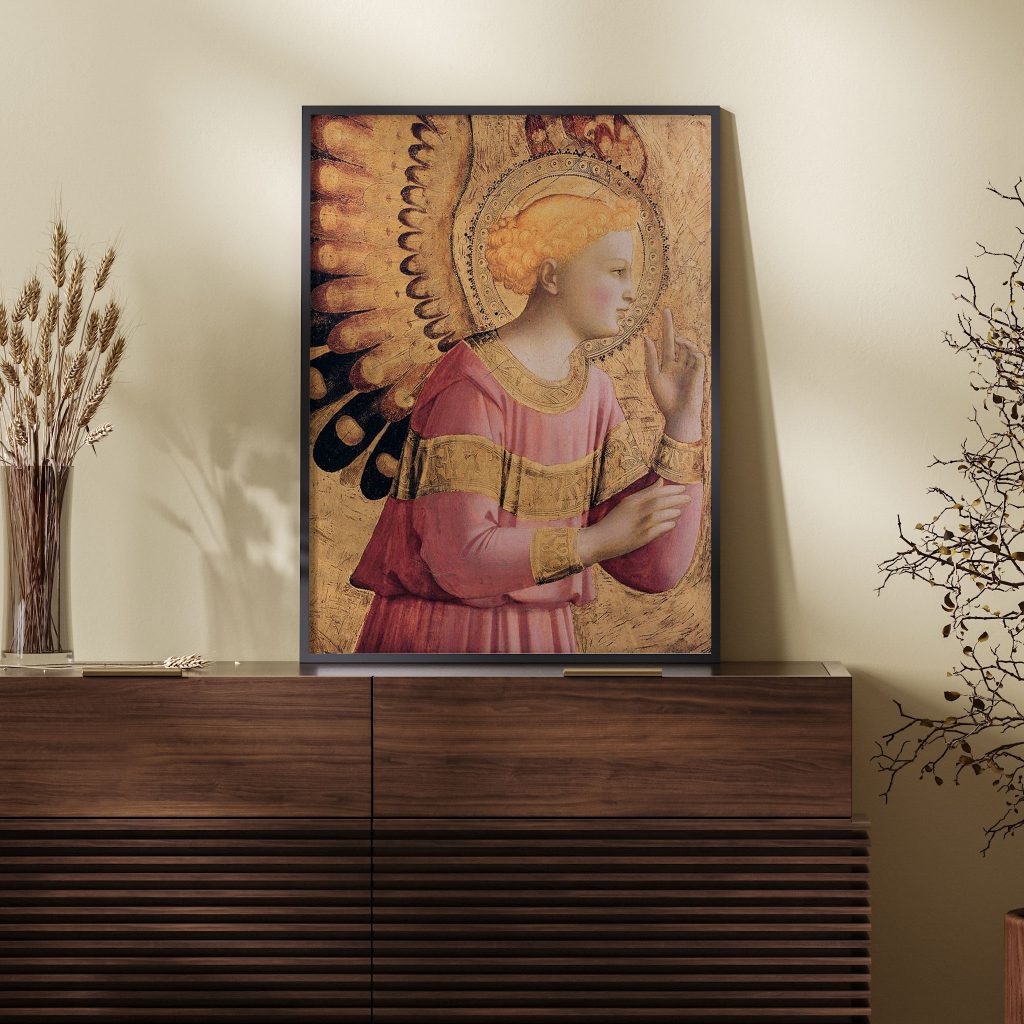 Archangel Gabriel Annunciate by Fra Angelico (1431-33)