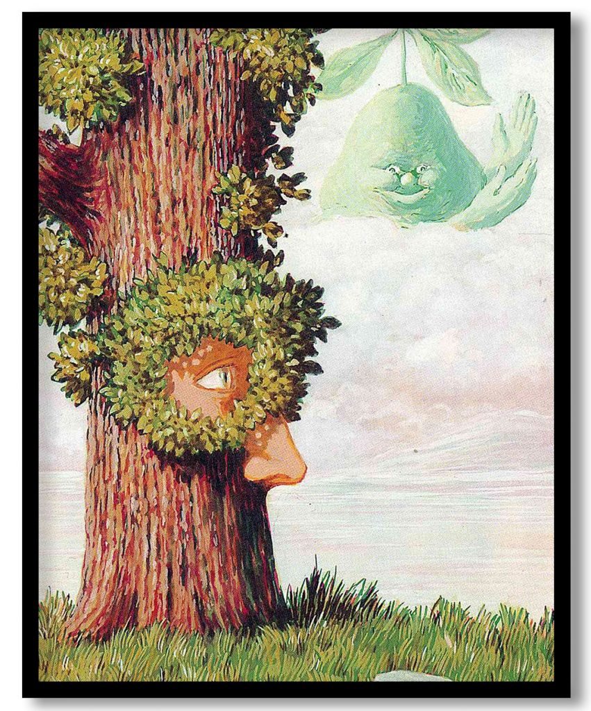 Alice in Wonderland by Rene Magritte (1945)