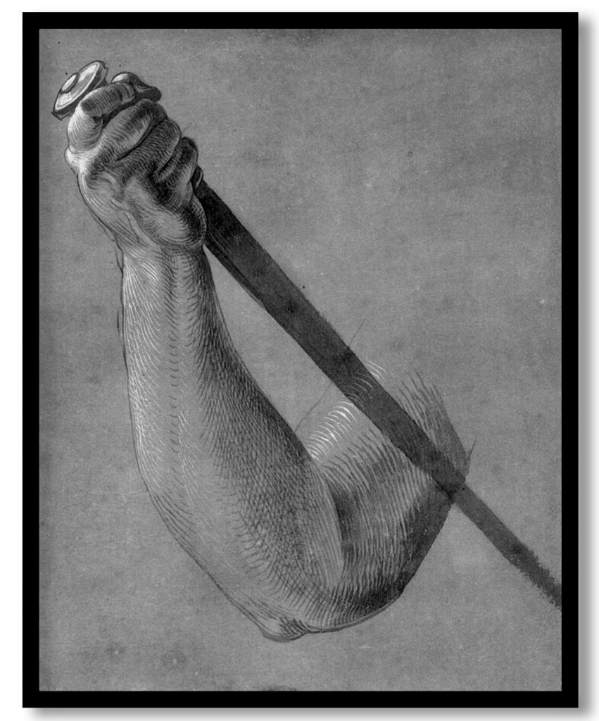 Arm of Lucretia by Albrecht Durer