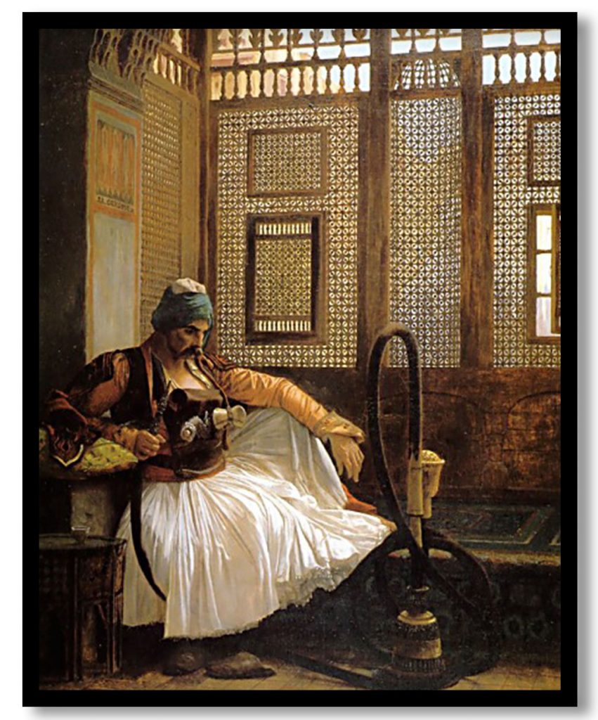 Arnautm Smoking by Jean Leon Gerome