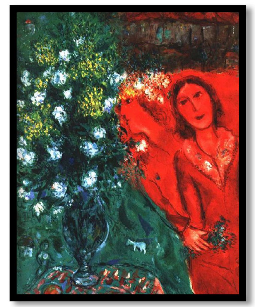 Artist's Reminiscence by Marc Chagall (1981)