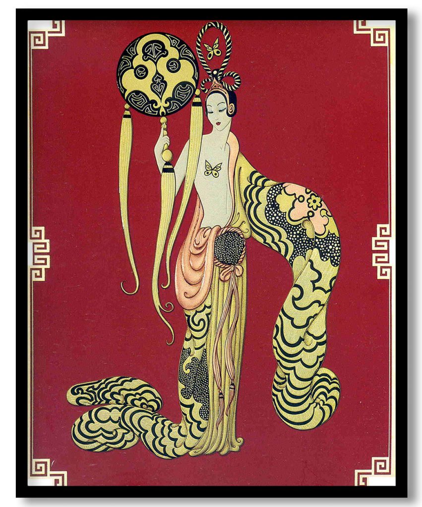 Asian Princess by Erte