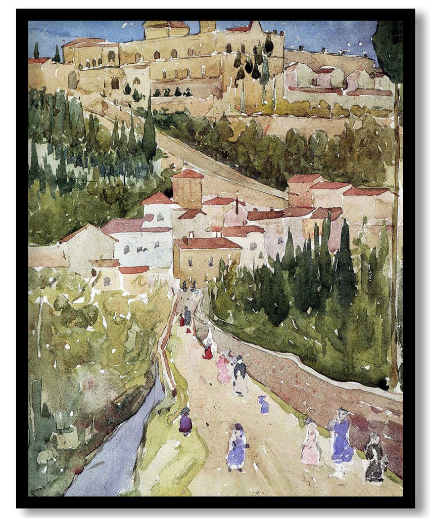 Assisi by Maurice Prendergast (1898-99)