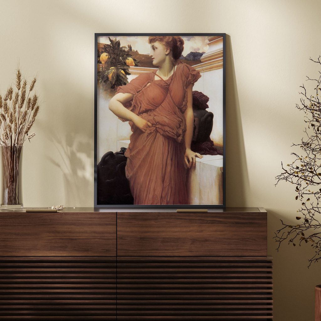 At the Fountain by Frederic Leighton
