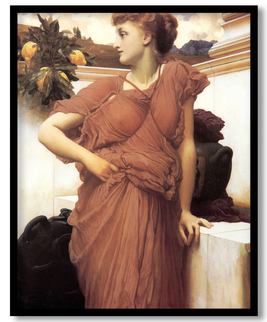 At the Fountain by Frederic Leighton