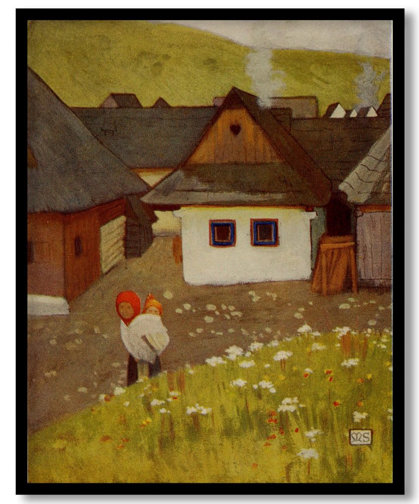 AT VAZSECZ by Marianne Stokes (1909)