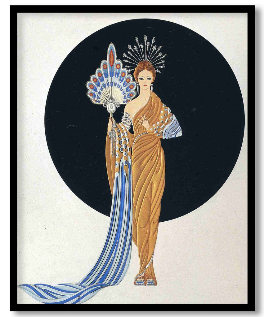 Athena by Erte