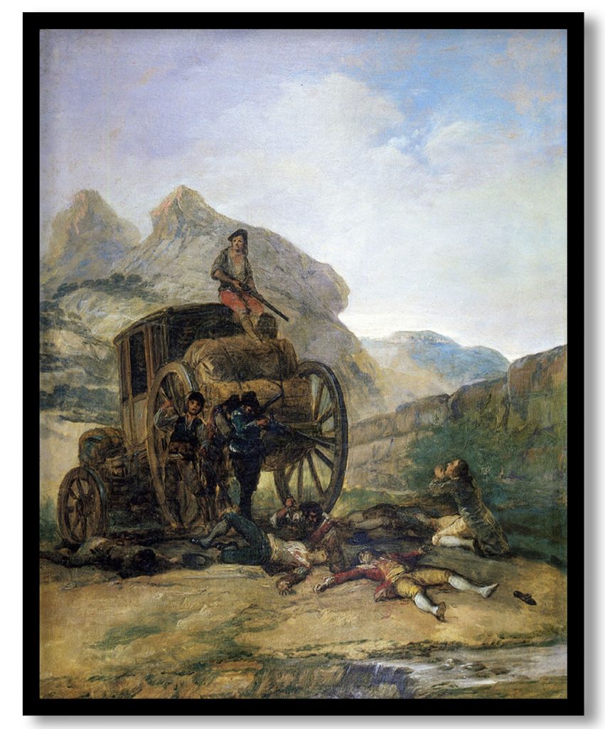 Attack on a Coach by Francisco Goya (1793)