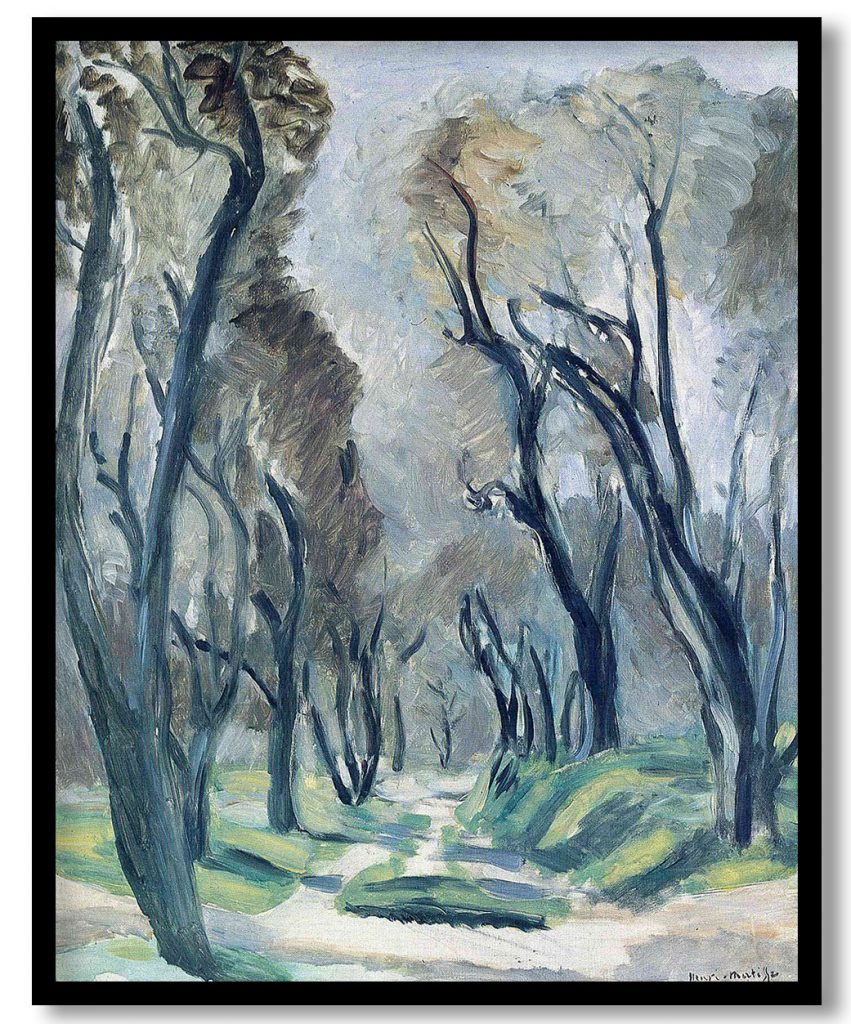 Avenue of Olive Trees by Henri Matisse (1920)
