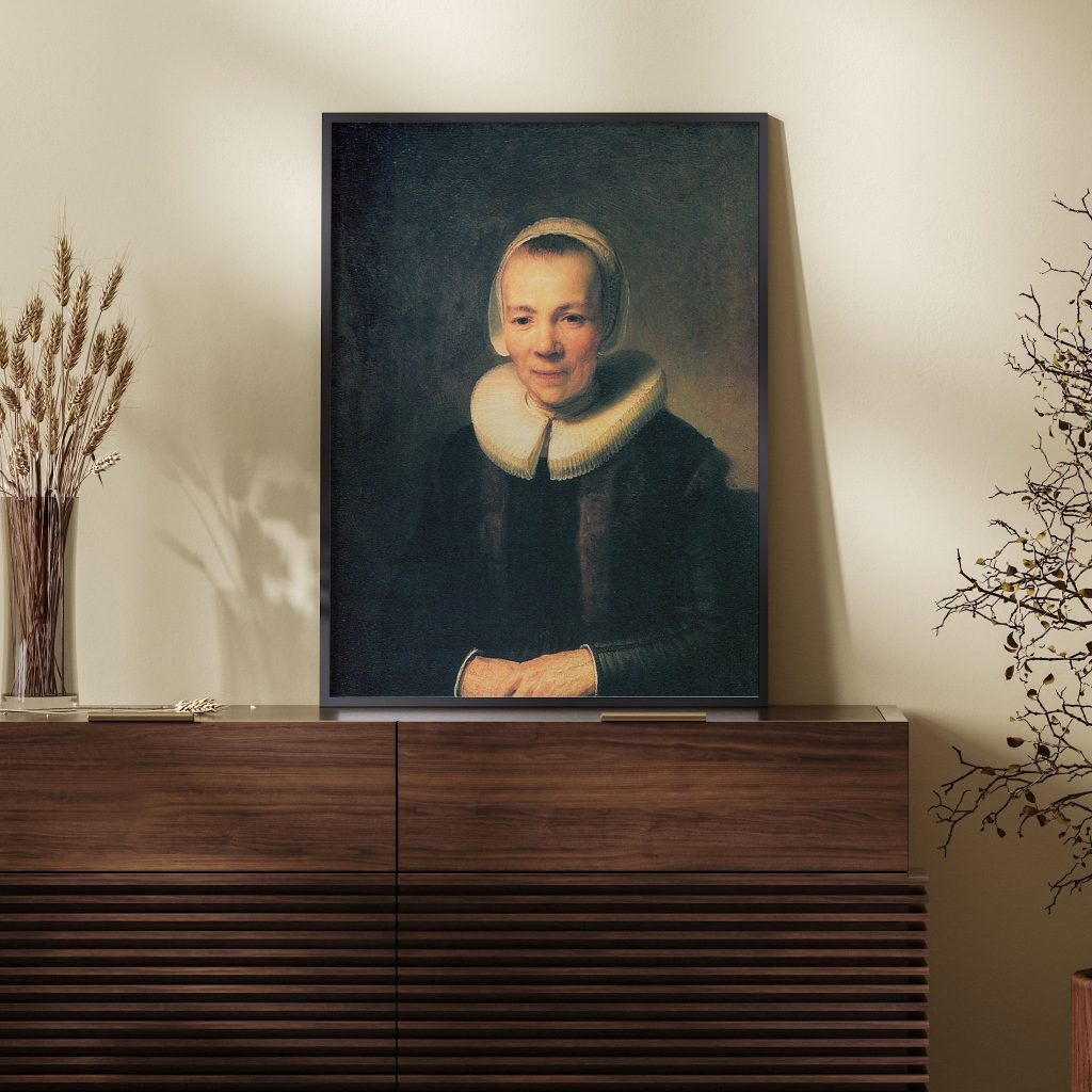 Baerte Martens, Wife of Herman Doomer by Rembrandt (1640)
