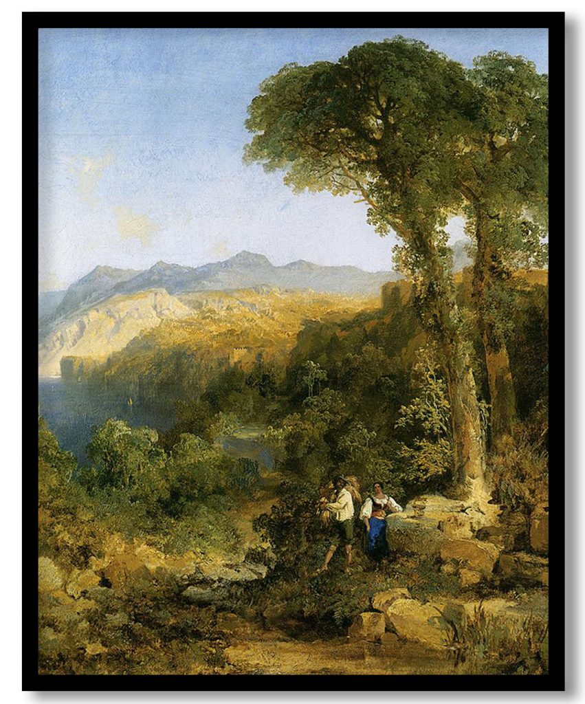 Amalfi Coast by Thomas Moran (1868)